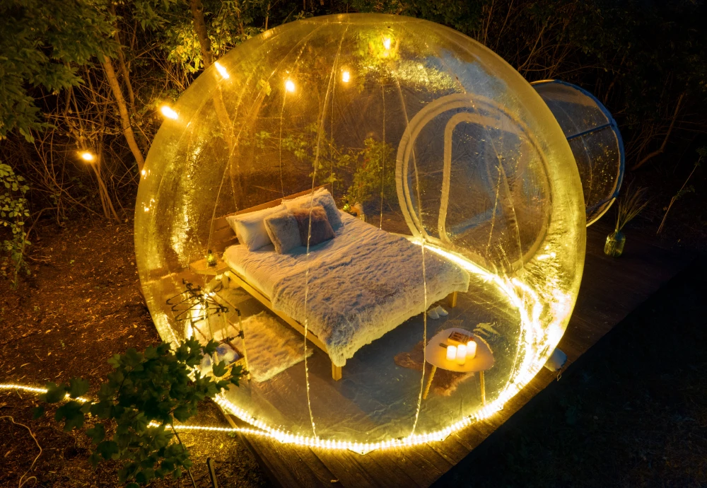 big transparent camping inflatable bubble tent