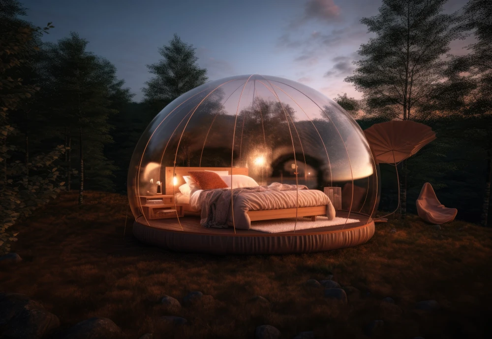 bubble tent house