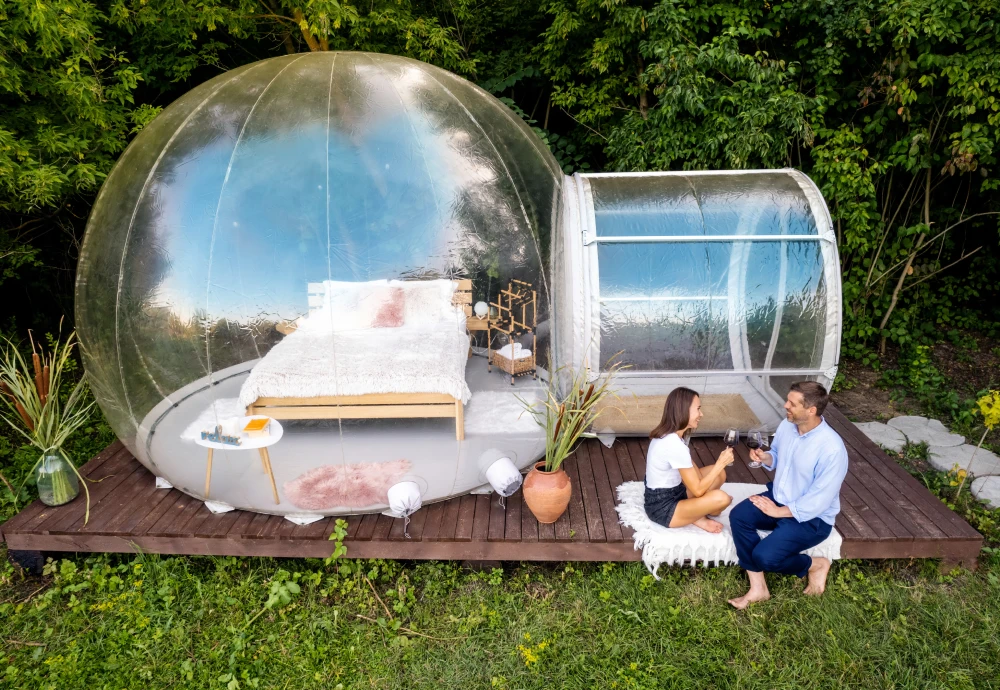 bubble tent house